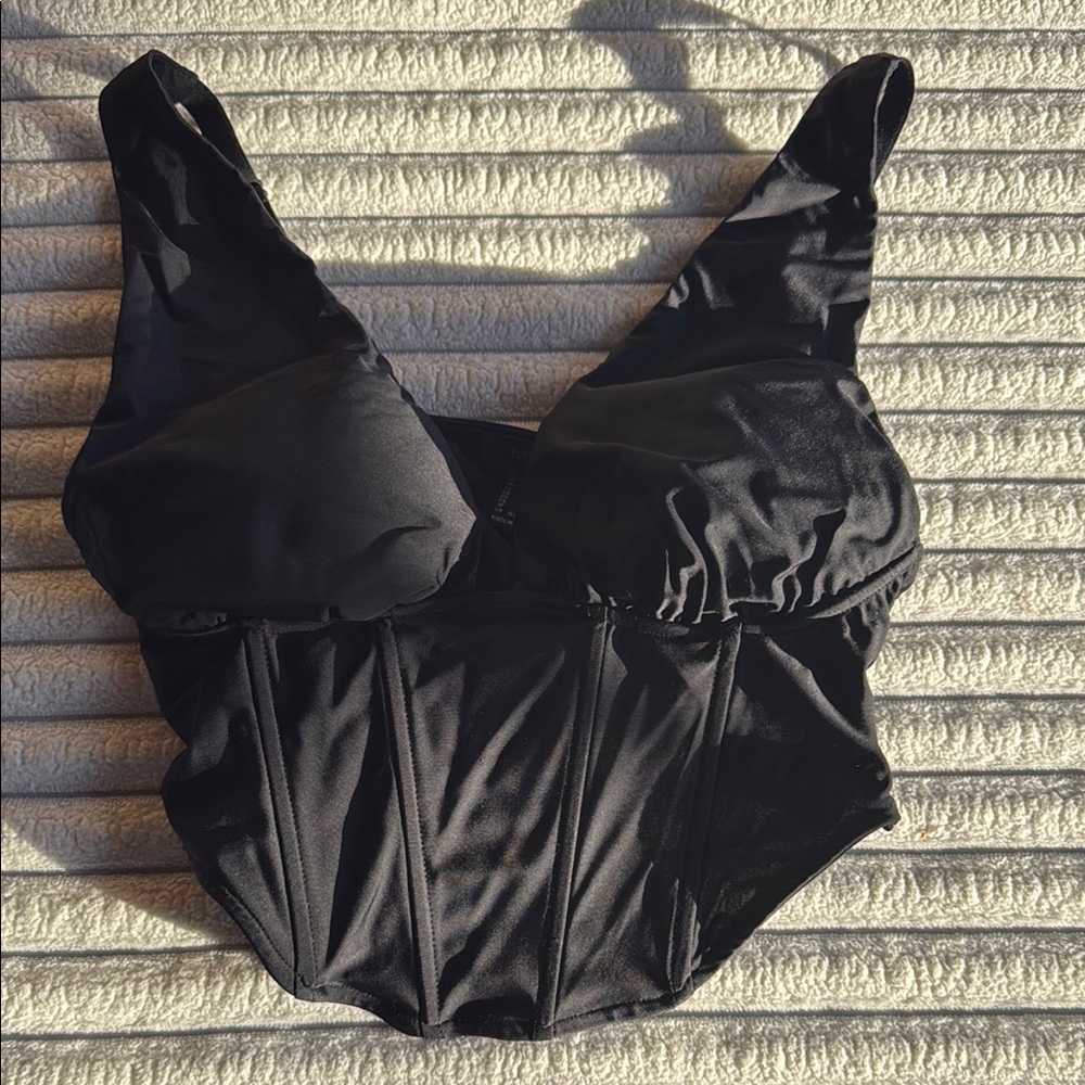 Forever 21 Elegant Black Swimwear